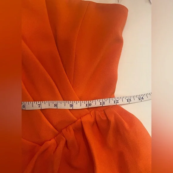 NWT ELLIATT Reception Dress in Orange Size XXS - Picture 13 of 13